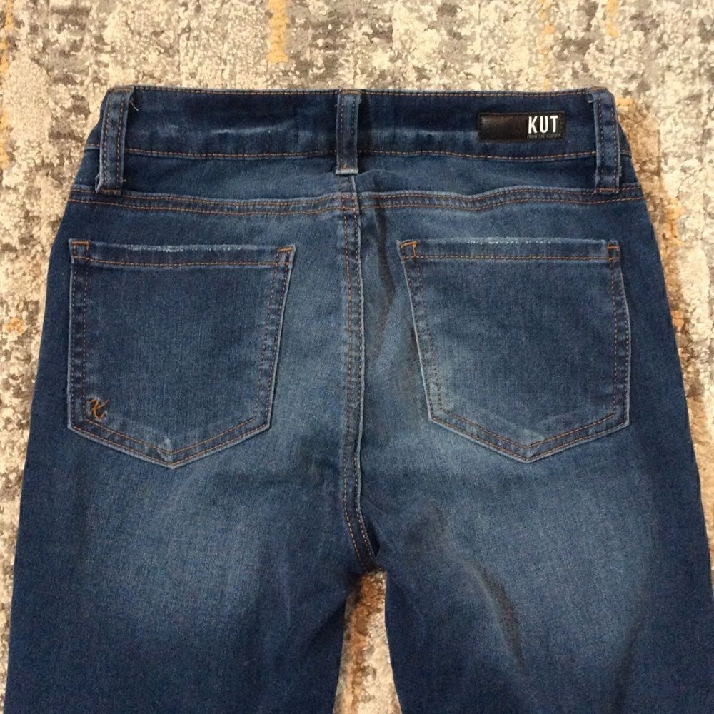 KUT FROM THE KLOTH SKINNY JEANS! EUC! SIZE 0 - Picture 9 of 9